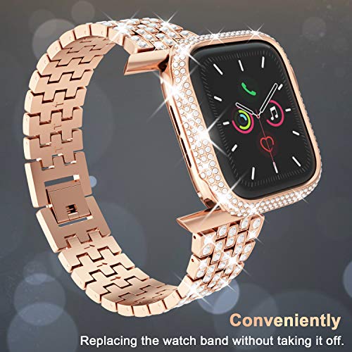 rhinestone apple watch case