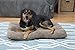 SportPet Designs Waterproof Pet Bed with Non Skid Bottom Fits Plastic Dog Kennel, 33 inch (CM-0353-CS01), Light brown