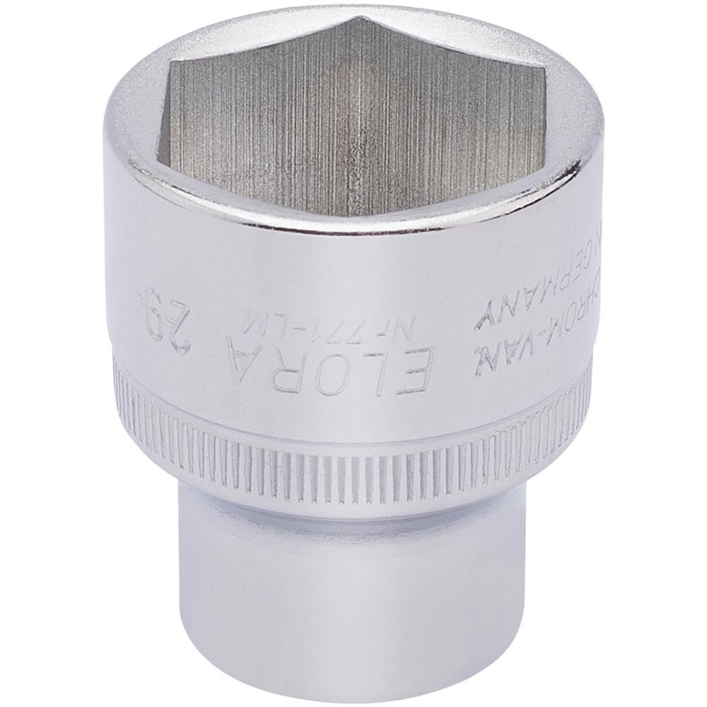 Draper 15318 Elora Hexagon Socket, 29mm Ø, 1/2" Square Drive