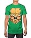 TMNT Teenage Mutant Ninja Turtles Mens Michelangelo Costume T-shirt XL