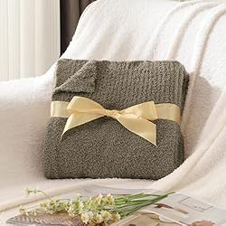 Knit Throw Blanket Super Soft Warm Blanket for