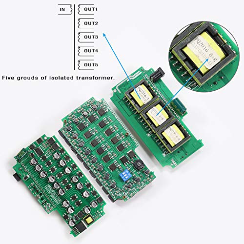 SanJune Guitar Isolated Pedal Power Supply 15 DC Outputs Fully Isolated