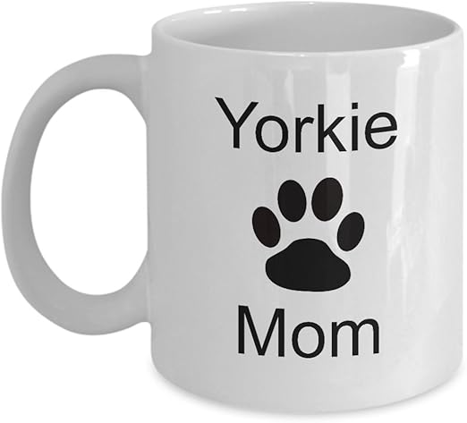 yorkie mom mug