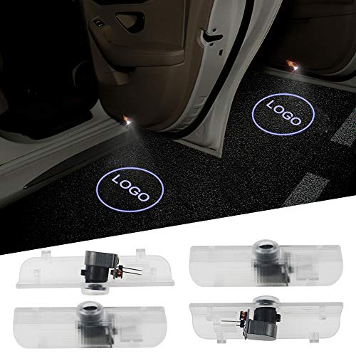 4PCS Aukur Logo Projector Car Door LED Lighting Entry Projector for Nissan