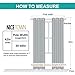 NICETOWN Window Treatment Thermal Insulated Solid Grommet Blackout Curtains/Drapes for Bedroom (1 Pair, 42 by 84 Inch, Cappuccino)