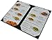 5 pcs of Restaurant Menu Covers Holders 8.5