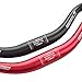 UPANBIKE Mountain Bike Handlebar 31.8mm, Aluminum Alloy MTB Bicycle Riser Handlebar Extra Long 700mm with Paint Matte Surface