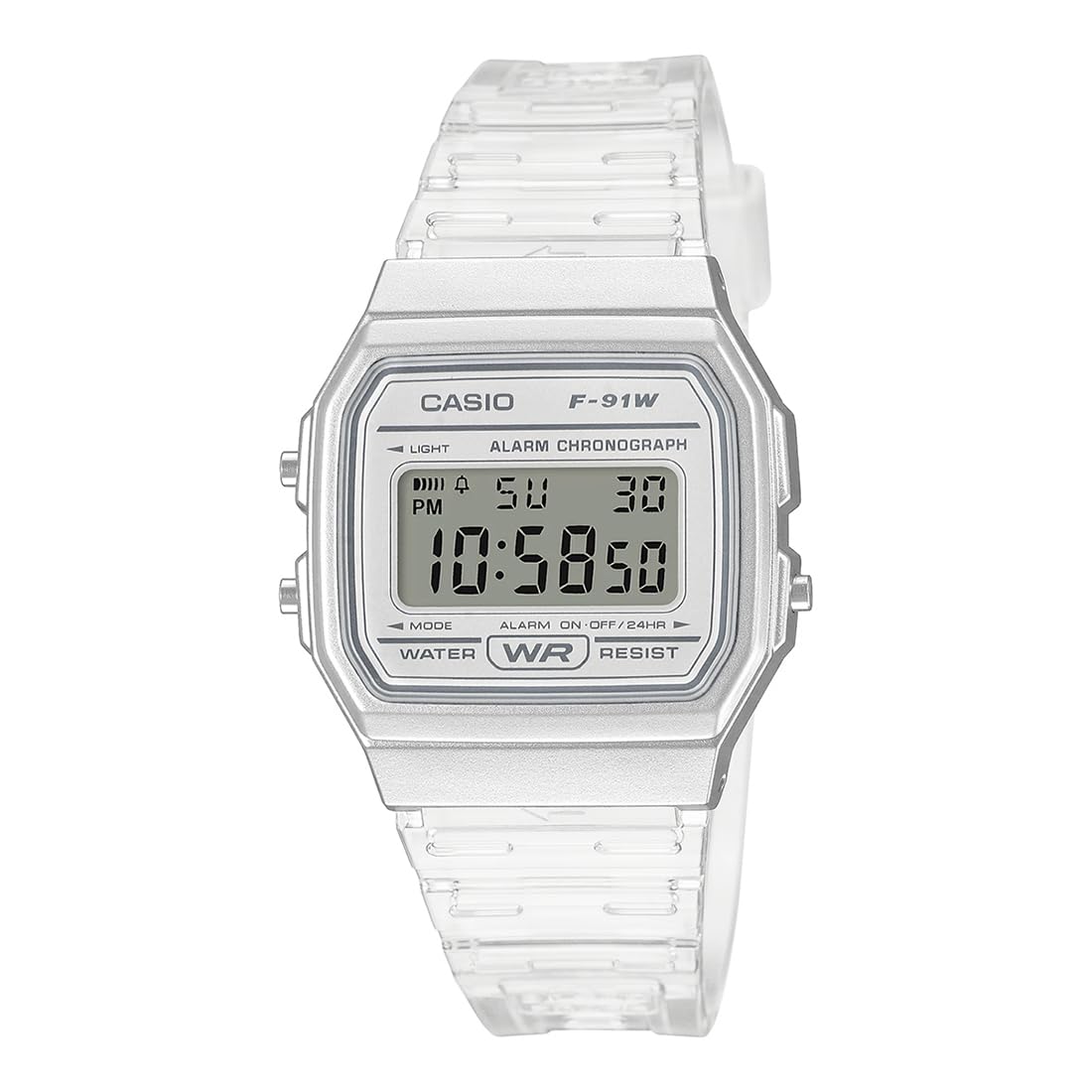 Casio Casual Watch F-91WS-7EF, White