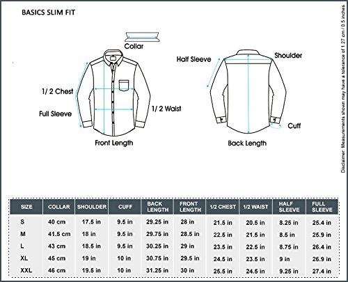 basics men's casual shirt
