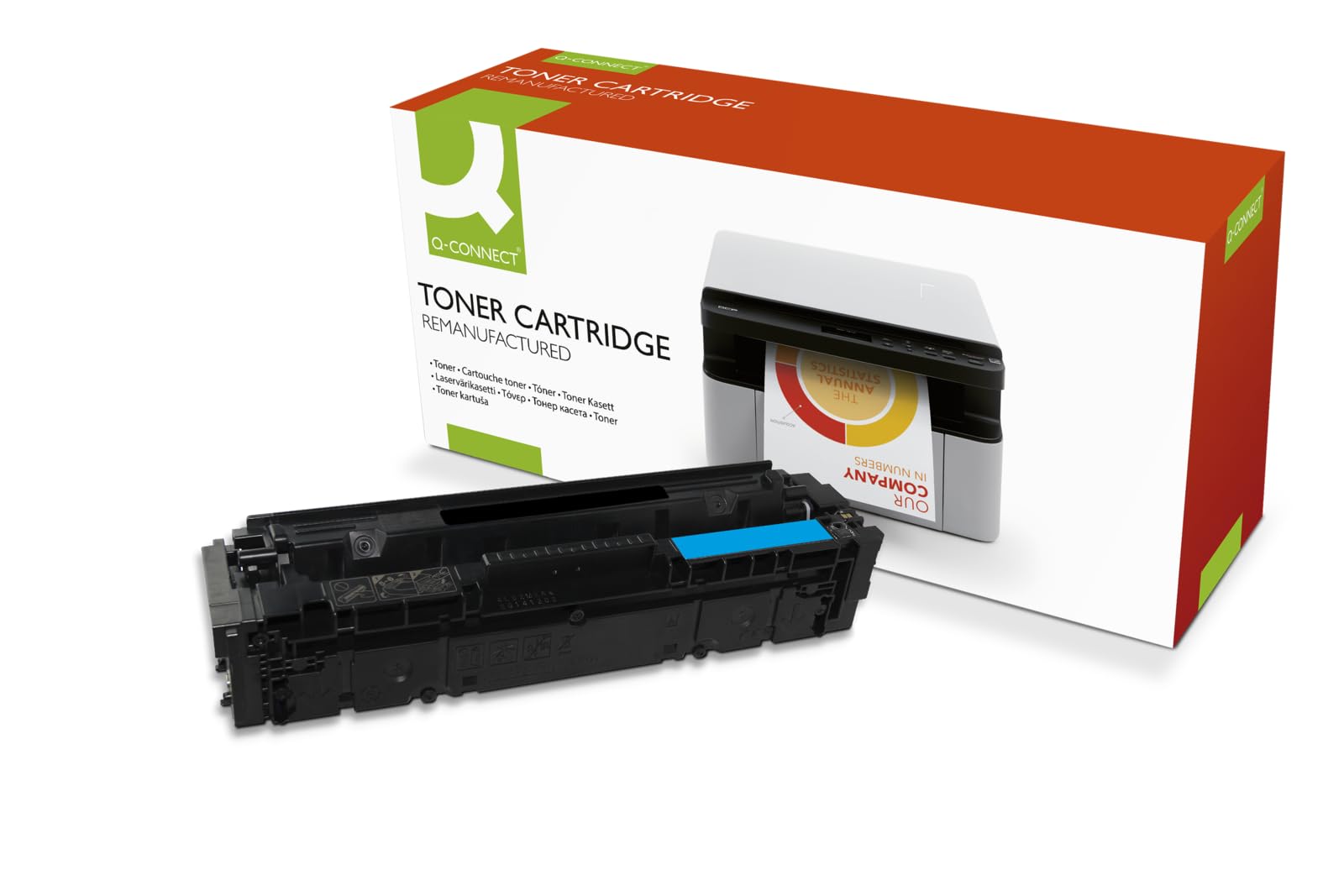 Q-Connect HP CF541X Toner Cartridge Cyan Compatible CF541X-COMP