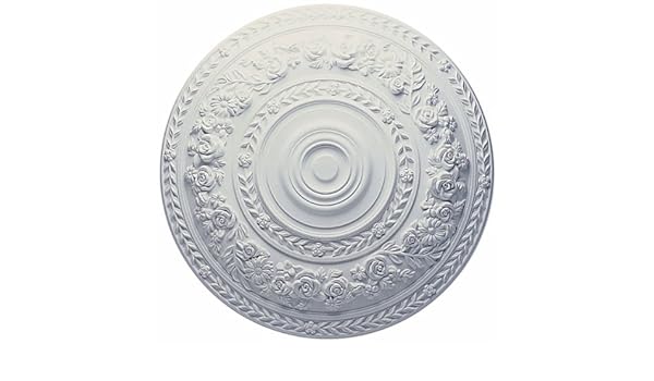 Ekena Millwork Cm33ro 33 7 8 Inch Od Rose Ceiling Medallion By