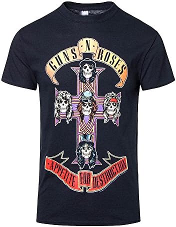 RGM815 Guns n Roses Appetite for Destruction T-shirt Licensed