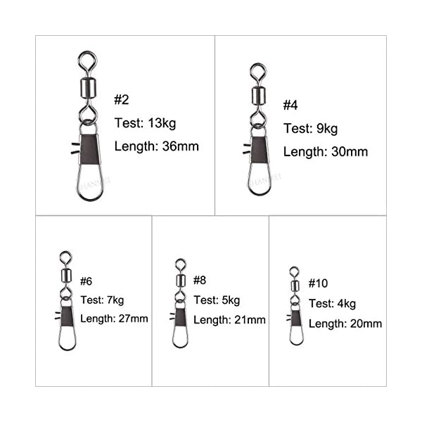 JSHANMEI-180pcslot-Size-246810-Copper-Stainless-Steel-Rolling-Swivel-Interlock-Snap-Lure-Connectors-Accessories-Fishing-Tackle-Box