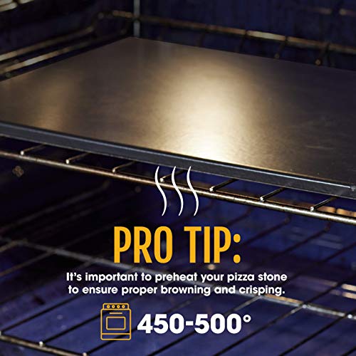 Heritage Square Pizza Stone Pizza & Bread Baking Stones For Gas Grill