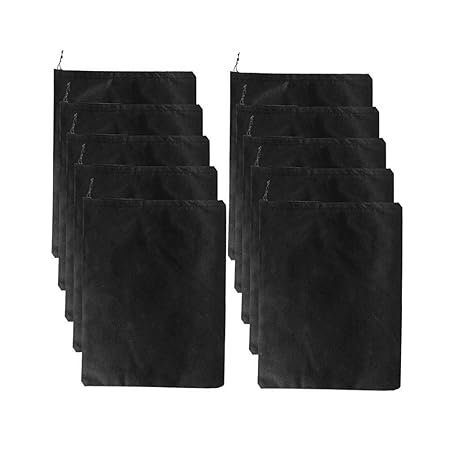Diossad 10 Stück Schuhbeutel Reise Schuhtaschen Set mit Zugband Wasserabweisend Tragbare Staubdicht Schuhsack für reise und z