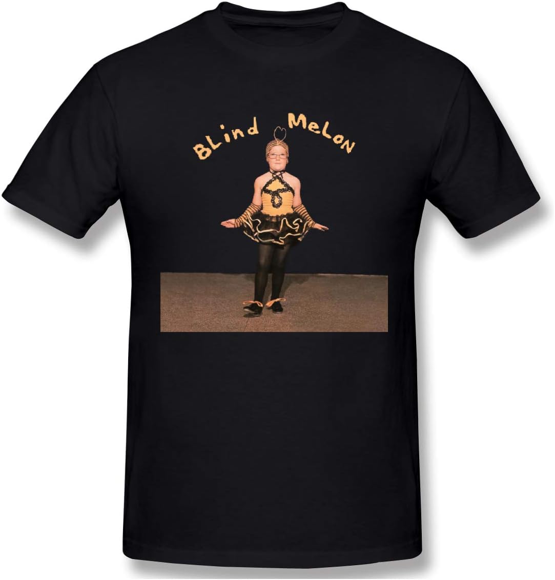 Men's Blind Melon Graphic Design Short Sleeve T Shirt