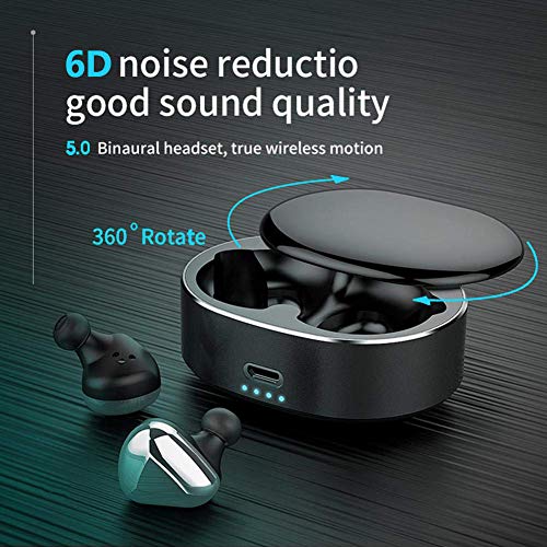 Pritom TWS Bluetooth V5.0 Earphones Touch Control True Wireless Headphones Sports Sweatproof in-Ear  - //coolthings.us