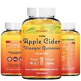 Apple Cider Vinegar Gummies with Pure, Raw, Organic ACV from The Mother - Fat Burner, Appetite Suppressant, Detox Cleanse, Weight Loss Support - Alternative to Diet Pills - Tropical Pineapple Flavor
