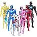 Power Rangers Action Figures Toy 6 Pieces - Power Rangers Action Figure Super Heroes Set - Toys Play Gift Game - Super Heroes Toys 5-inch Toys PVC Action Figures 6pcs/set Child Toys Gifts Decoration