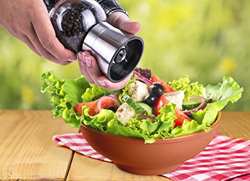 2 Premium+Stainless+Grinder+Adjustable+Levav