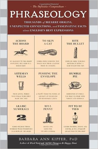 Amazoncom Phraseology Thousands Of Bizarre Origins - 