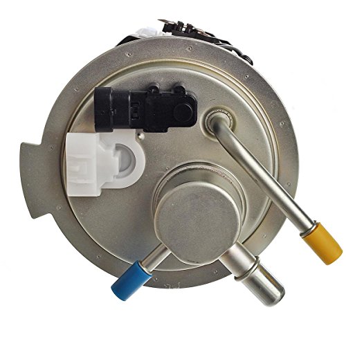 POWERCO Electric Fuel Pump Replacement For 04 05 06 Chevy Silverado 2006 2005 2004 1500 Crew Cab 4.8L 5.3L With Sending Unit E3684M