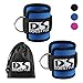 Doestyle Ankle Straps, Adjustable Fit Ankle Cuff Strap for Gym Cable Machine Workouts with Durable Cuffs for Ab, Leg & Butt Weight Exercises Men & Women Fitness (Pack of 2)