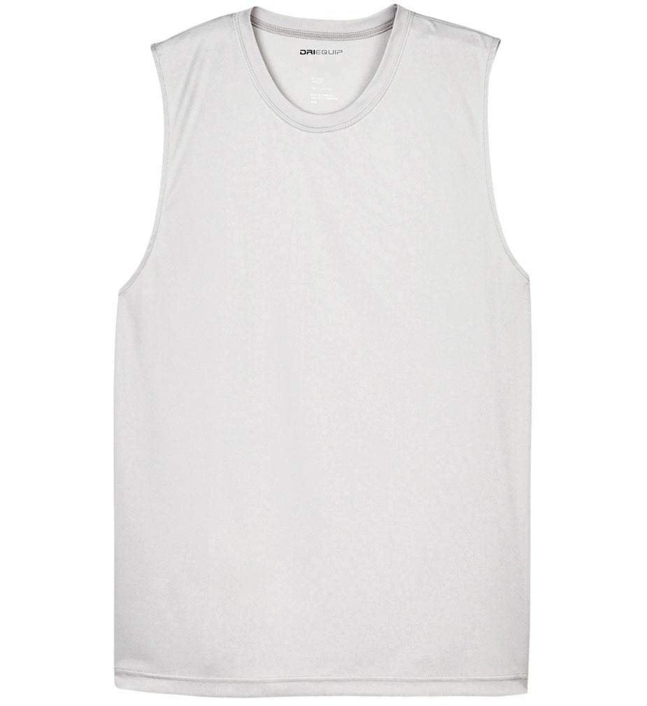 Dri-Equip Men's Zone Performance Muscle T-Shirt in Sizes XS-4XL
