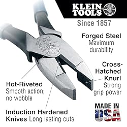 Klein Tools D213-9NETH Lineman's Bolt-Thread