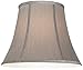 Pewter Gray Medium Bell Lamp Shade 8