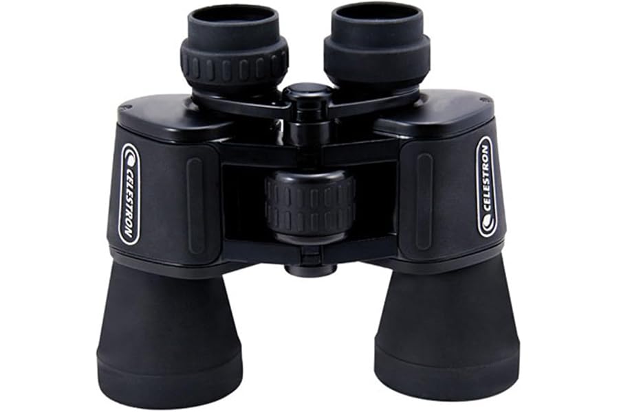 Celestron – UpClose G2 10x50 Binocular – Multi-Coated Optics for Bird Watching, Wildlife, Scenery and Hunting – Porro Prism Binocular for Beginners – Includes Soft Carrying Case