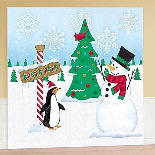 Monster Parties Winter Scene Setter Decorating Kit