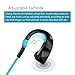 Bluetooth Headphones, Dizaul Sport Stereo In-Ear Sweatproof Noise Cancelling Headphones with mic for iPhone 7/ 7 Plus and Android Phones(Blue)