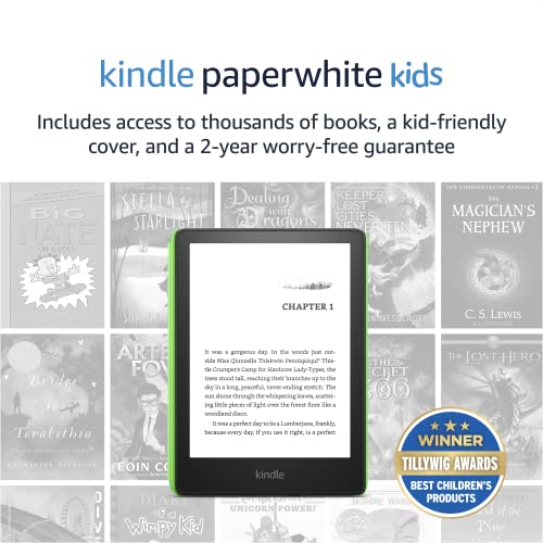 Kindle Paperwhite Kids (8 GB) Made for reading access thousands of