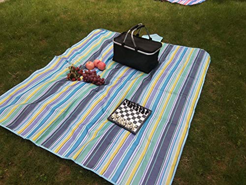 GGK-Outdoor-Folding -Waterproof -Picnic Ice Bag Insulated Picnic Basket - Strong Aluminum Frame (Black)