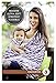 SIKONI Privacy Nursing Cover, Multi Use: Maternity Breastfeeding Fashion Scarf, Stroller Cover, Baby Carseat and High Chair Cover | Unisex Color Grey Camo | Includes Carry Bag & Pacifier Holder |