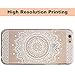 iPhone 6 Plus Case,iPhone 6S Plus Case Hundromi iPhone 6 6S Plus Plastic Henna Full Mandala Floral Dream Catcher Case Cover for iPhone 6 Plus/iPhone 6S Plus