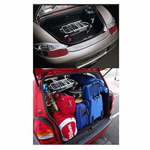 FKDECHE Seven-in-one Multi-Function Shopping Cart Trolley Ladder Load 200kg Aluminum Alloy Frame - Thumbnail 5