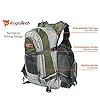 Fly-Fishing-Backpack-and-Vest-Combo-by-AnglaTech-with-15-Liter-Hydration-Water-Bladder-for-Men-and-Women-Adjustable-Breathable-Back-Pack-Packs-Gear-and-Vests-for-FlyFishing-2016-Design