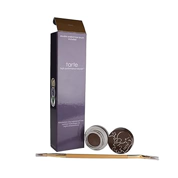 Tarte Amazonian Clay Waterproof Liner Angled Double Ended Bamboo Liner Brush Bronze