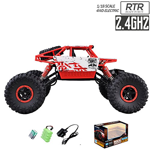 1/18th scale electric hot rc vehicle toy 4wd 4x4 powerf…