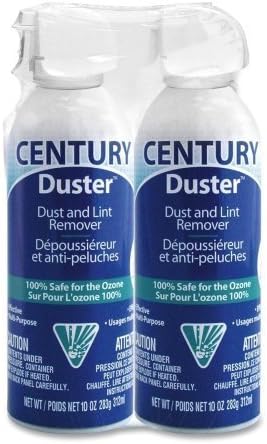 Wholesale CASE of 15 - Falcon Safety Century Gas Compressed Duster -Compressed Gas Duster, 10 oz., Ozone-safe