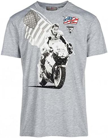 Nicky Hayden 69 Moto GP Bike World Champion Grey T-Shirt Official 2018