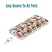 ChiChiC iPhone 8 Plus Case Cool,iPhone 7 Plus Case Cute,Slim Flexible Soft TPU Rubber Clear Protective Cases Cover with Design for iPhone 8 7 Plus 5.5 Inch,Cartoon Animal Pet Dog Puppy and Cat Smile
