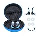 Lucco Silicone Surfing Swimming Ear Plugs Earplugs - Let Sound in Water out Waterproof Earplugs with Large/Middle/Small Size for Water Athletes (Adults and Kids) - Blue