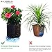 MAXSISUN 5-Pack 1 Gallon Plant Grow Bags, Heavy Duty Thickened Non-Woven Aeration Fabric Pots Container with Reinforced Handles for Gardeningthumb 4