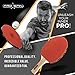 PRO SPIN Ping Pong Balls - Orange 3-Star 40+ Table Tennis Balls (Pack of 6) | High-Performance ABS Training Balls | Ultimate Durability for Indoor / Outdoor Ping Pong Tables, Competitions, Games