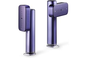 NESMAR G5 Steam 2-in-1 Professional Handheld Steamer for Clothes,Iron for Clothes, Just 1lbs Lightly, 10 Minutes of Continuous Steam 1200W Light Steam Iron for Travel and Home (Purple)