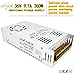 LETOUR 36V Power Supply 9.7A 350W、AC96V~130V Transform DC 36Volt Power Supply with EMC Filter、Overcurrent and Overvoltage Protection DC Device Drive Power (Silver)
