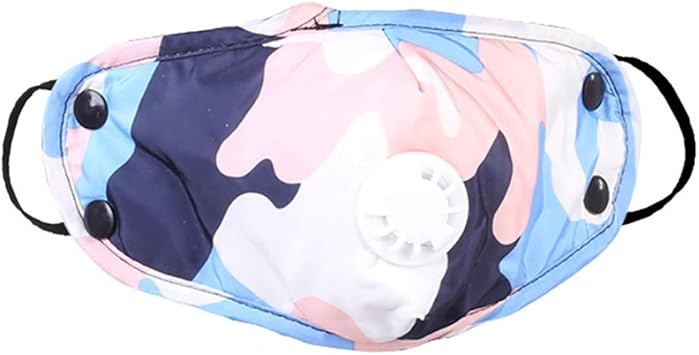 Reusable Filter Outdoor Masks With Respirator Valve Washable